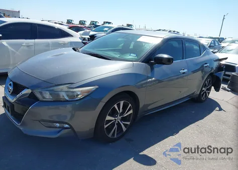 2016 Nissan Maxima 3.5 S из США, поврежденный, VIN 1N4AA6AP9GC414943